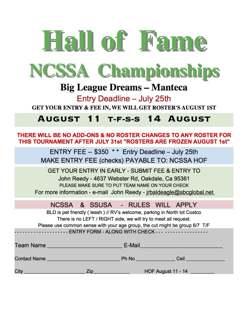 Flyer Manteca HOF-August 11-14